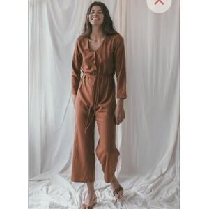 Women's Rust Jumpsuit